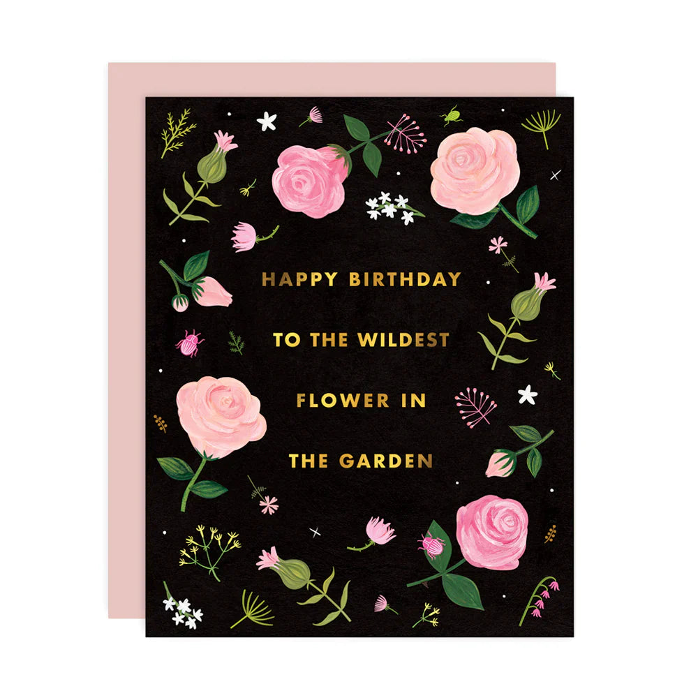 Gold Foil Greeting Card